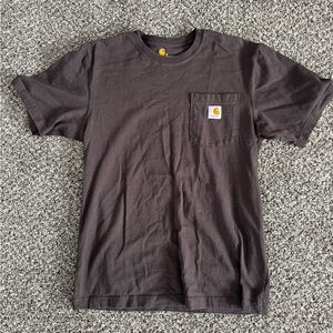 Carhartt Brown Original Fit T-Shirt
